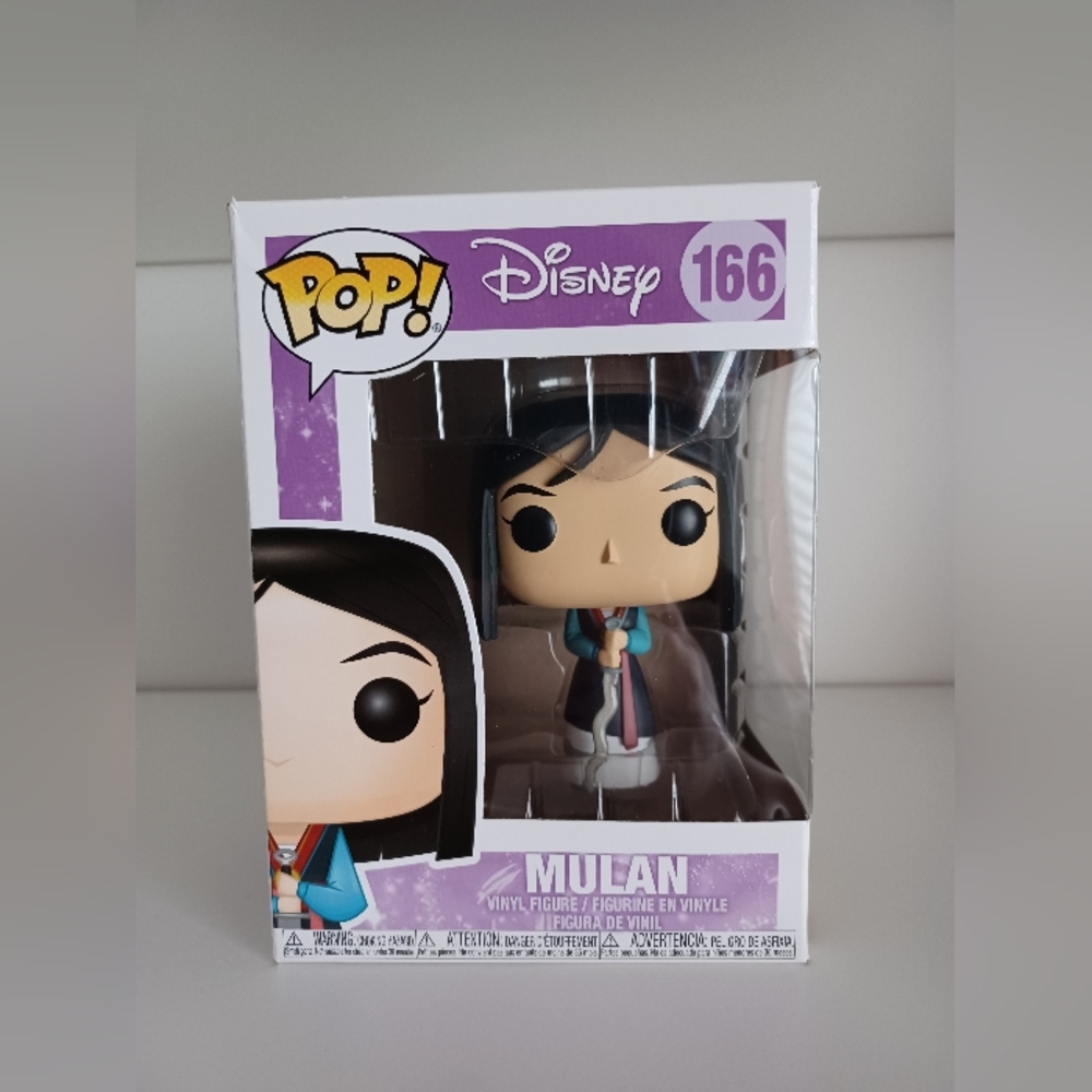 Disney Mulan With Sword 166 Vinyl Figure Funko Pop Toy‎ Collectible